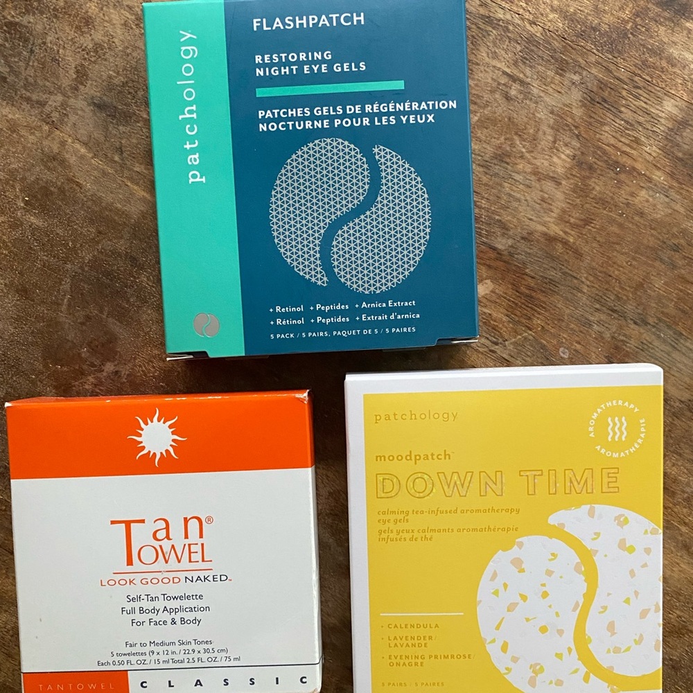 Patchology and Tan Towel Bundle